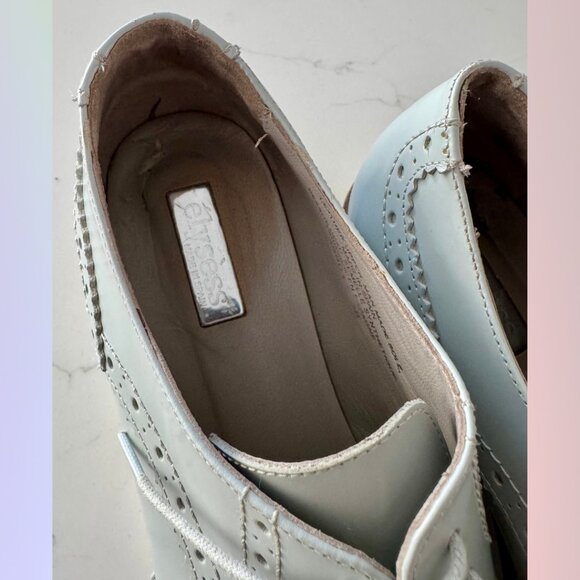Elysess Loafer Baby Blue Dress Shoes – Size 38 - Picture 6 of 6